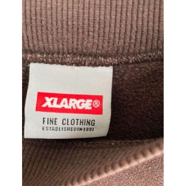 XLARGE(エクストララージ)の〈レア〉XLARGE エクストララージ　スウェット　トレーナー　ビックロゴ　古着 メンズのトップス(スウェット)の商品写真