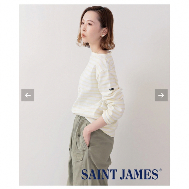 IENA(イエナ)のIENA 【SAINT JAMES/セントジェームス】 OUESSANT T4 レディースのトップス(カットソー(長袖/七分))の商品写真