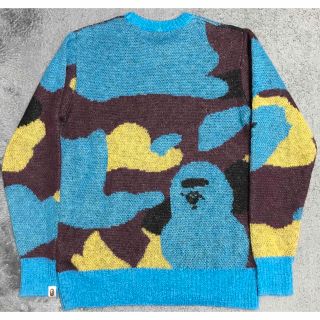 A BATHING APE - アベイシングエイプ モヘア ニットの通販 by TK|ア