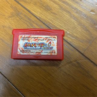 ゲームボーイアドバンス(ゲームボーイアドバンス)のポケモン　GBA ファイアレッド(携帯用ゲームソフト)