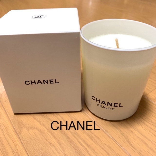 CHANEL(シャネル)のCHANEL シャネル  キャンドル 新品・未使用 ノベルティ ハンドメイドのインテリア/家具(アロマ/キャンドル)の商品写真