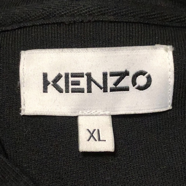 即完売 KENZO ケンゾー  パーカー 虎 タイガー ビックロゴ 刺繍 XL