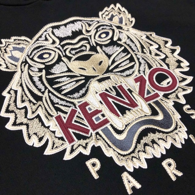 KENZO - 即完売 KENZO ケンゾー パーカー 虎 タイガー ビックロゴ 刺繍 