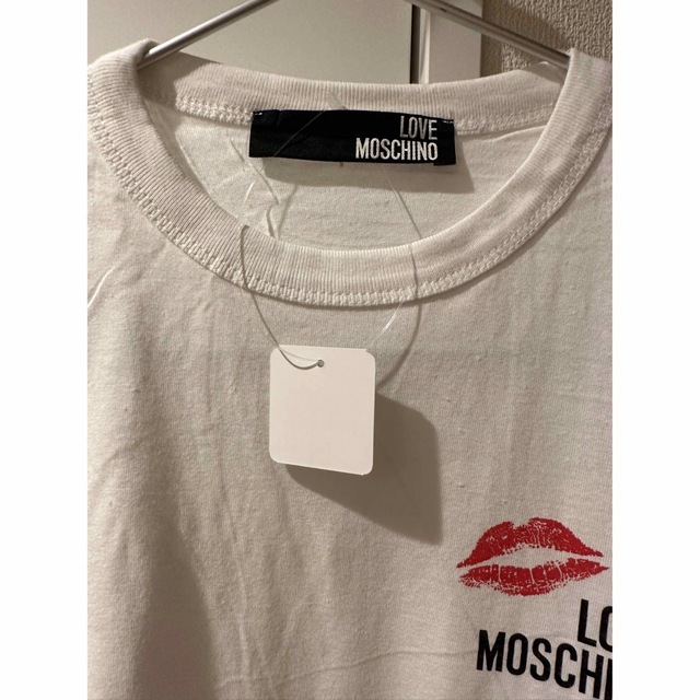 MOSCHINO(モスキーノ)のラブモスキーノ　Ｔシャツ　M相当 レディースのトップス(Tシャツ(半袖/袖なし))の商品写真