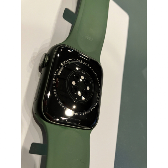 Apple Watch series 7 45mm GPS グリーン - その他