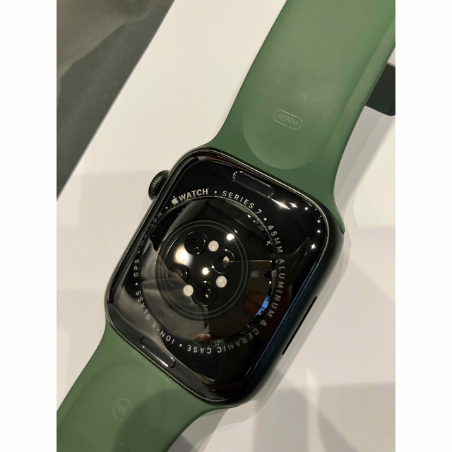 Apple Watch series 7 45mm GPS グリーン - その他