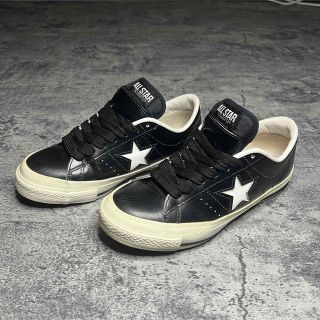 コンバース(CONVERSE)の【converse】スニーカー　ONE STAR J レザー　日本製　23.5(スニーカー)