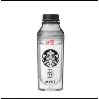 スターバックス(Starbucks)のダブルウォールサニーボトルブラック FRGMT MYST 473ml✖️6(タンブラー)