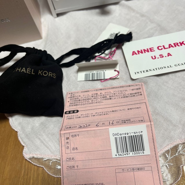 ANNE CLARK(アンクラーク)のブレスレッド時計　 レディースのファッション小物(腕時計)の商品写真