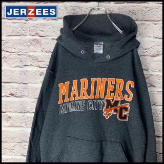 ジャージーズ(JERZEES)の【US古着】JERZEES　パーカー　スウェット　メンズ　レディース【S】(パーカー)