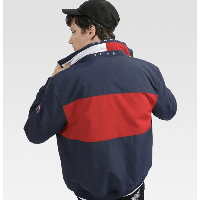 TOMMY HILFIGER(トミーヒルフィガー)の希少XL★tommy ナイロンjacket メンズのジャケット/アウター(ナイロンジャケット)の商品写真