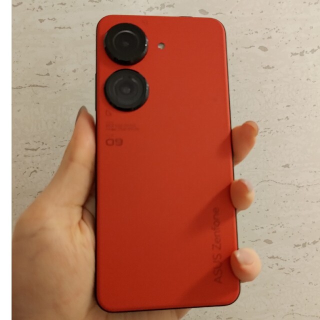 [超美品] Zenfone9 レッド 128gb