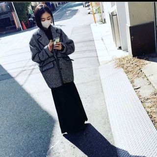 CLANE - CLANE MIX HOUNDSTOOTH LINE JACKETの通販 by kaoruko|クラネ
