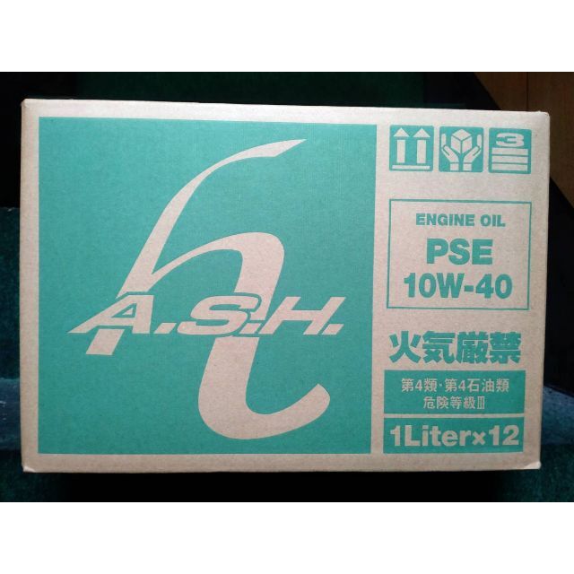 A・S・H アッシュ PSE 10W-40 1L 12缶セット 12本セット0017