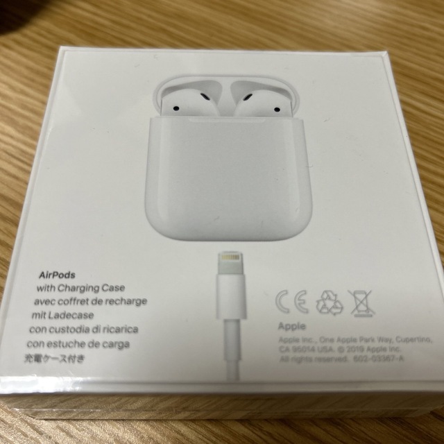 Apple - 新品未開封 エアポッズ 第2世代apple airpodsの通販 by ...