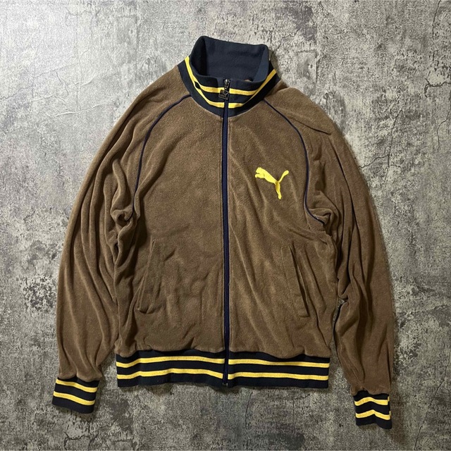 PUMA - 【PUMA】希少 90s vintage トラックジャケット 茶色 一点