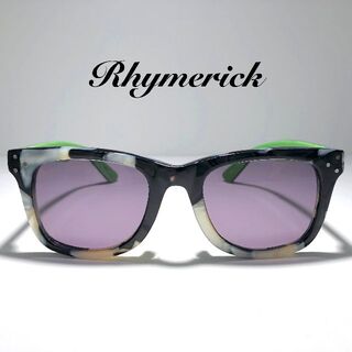 ◆ Rhymerick ◆ ホルスタイン柄ウェリントンサングラス