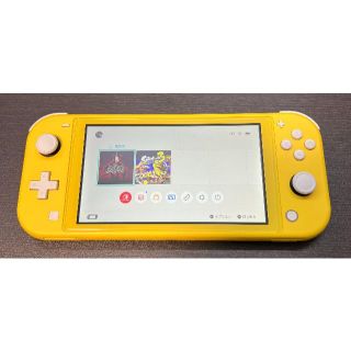 まゆこは様専用 本体のみ (449) 整備済み Switch Lite イエロー(携帯用ゲーム機本体)