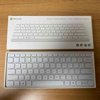 マイクロソフト(Microsoft)のマイクロソフト　デザイナー　コンパクト　キーボード　リモートワーク　英字　us(PC周辺機器)