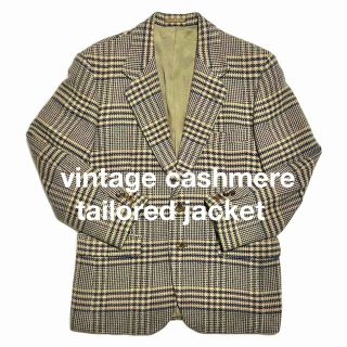 ペンドルトン(PENDLETON)の古着 ヴィンテージ カシミヤ テーラードジャケット(テーラードジャケット)