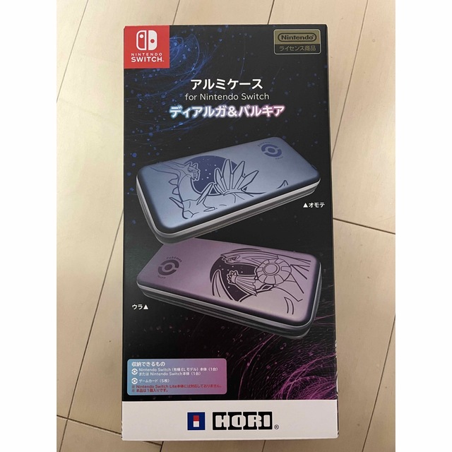 Switch アルミケース　ディアルガ&パルキア エンタメ/ホビーのゲームソフト/ゲーム機本体(その他)の商品写真