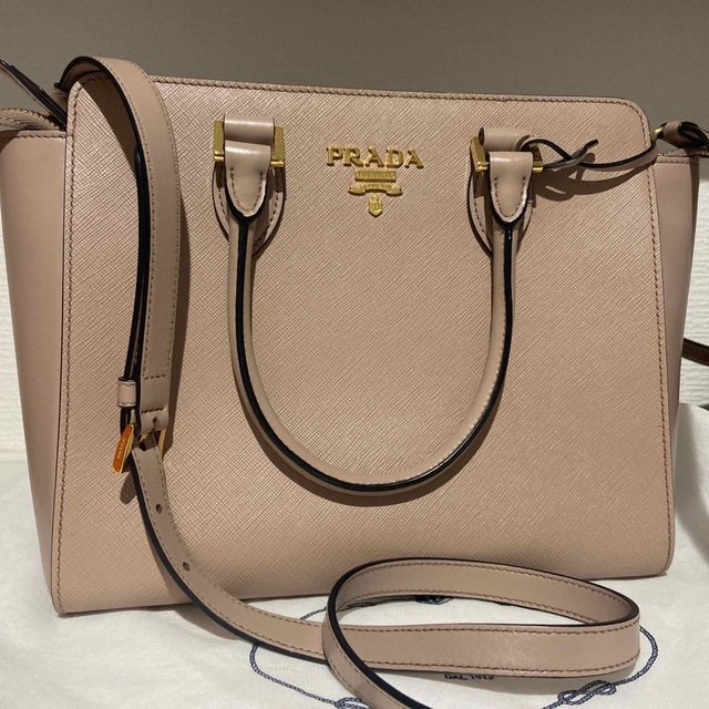 通販激安】 PRADA - プラダ ショルダー バック 新品未使用 薄ピンク