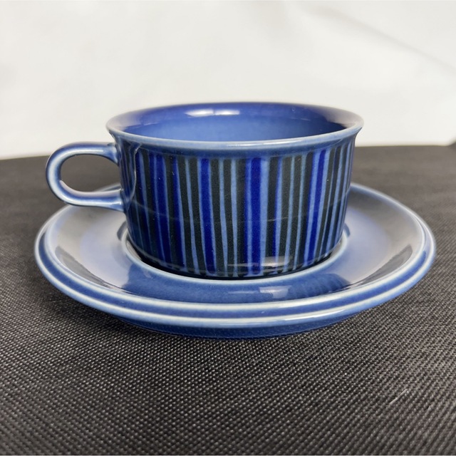 ご予約品)ARABIA Blue Kosmos(ブルーコスモス)ティーカップ② - 食器