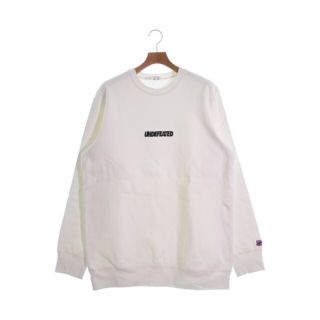 UNDEFEATED アンディフィーテッド スウェット L 白