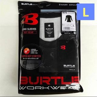 バートル(BURTLE)のBURTLE バートル／ホットフィッテッド L（ストームブラック）(Tシャツ/カットソー(七分/長袖))