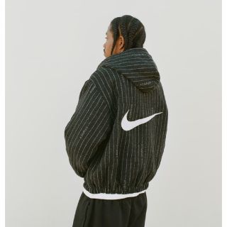 nike stussy ナイキ x ステューシー ストライプ ウール ジャケット(ブルゾン)