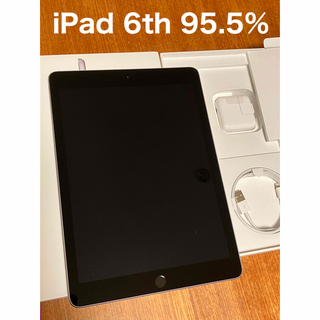 iPad 第6世代 WiFi 32GB スペースグレイ バッテリー95.5% | www