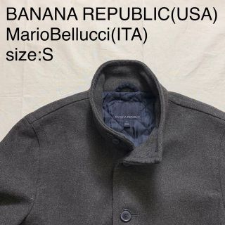 2000年代～  Banana Republic バナナリパブリック  ウール ブルゾン ジャケット 防寒 グレー (メンズ M)   N6288