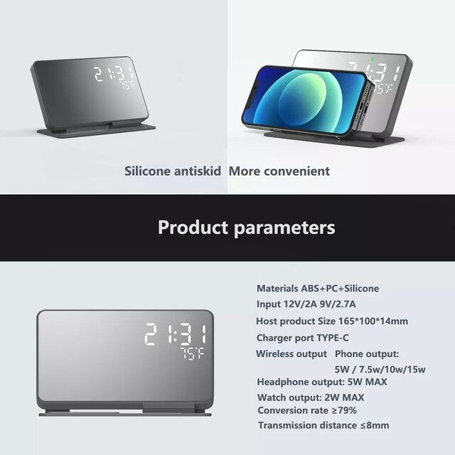 【匿名即発送】iphone Applewatch airpod 4in1充電器 スマホ/家電/カメラのPC/タブレット(PC周辺機器)の商品写真