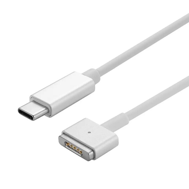 【匿名即発送】MagSafe2 & USB-C MacBook用充電ケーブル スマホ/家電/カメラのPC/タブレット(PC周辺機器)の商品写真