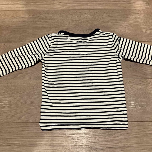 Lee(リー)の【Lee】長袖カットソー 100cm ボーダー キッズ/ベビー/マタニティのキッズ服男の子用(90cm~)(Tシャツ/カットソー)の商品写真