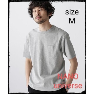 ナノユニバース(nano・universe)の《汗染み防止》Anti Soaked ヘビークルーネック ビッグTシャツ(Tシャツ/カットソー(半袖/袖なし))