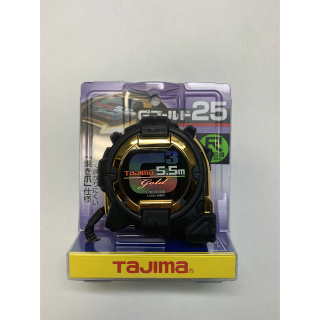 タジマ Tajima スケール 尺相当目盛付 G3GL25-55SBL×4個 - 工具