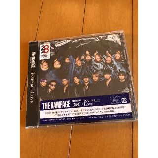 ザランページ(THE RAMPAGE)の【新品未開封】THE RAMPAGE IN VISIBLE LOVE CD +D(ポップス/ロック(邦楽))