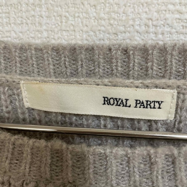 ROYAL PARTY(ロイヤルパーティー)のニットトップス レディースのトップス(ニット/セーター)の商品写真