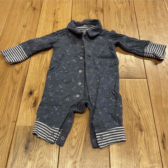 babyGAP(ベビーギャップ)のGAP 長袖ロンパース　ベビー用 キッズ/ベビー/マタニティのベビー服(~85cm)(ロンパース)の商品写真