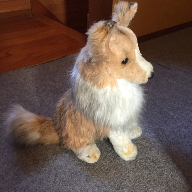 ぬいぐるみの三英 コリー犬 stuffed animal ぬいぐるみの三英 コリー犬 stuffed animal