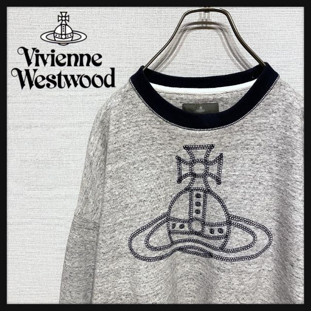 Vivienne Westwood - 【大人気ゆったりデザイン☆オーブ刺繍】ヴィヴィアンウエストウッド スウェット