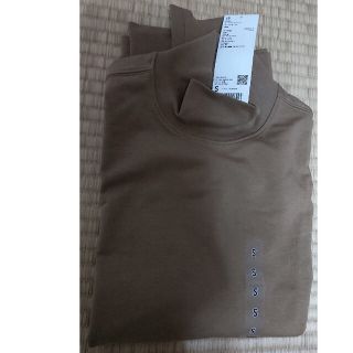 ユニクロ(UNIQLO)のユニクロ   ヒートテックコットン タートルネック☆   新品(Tシャツ(長袖/七分))