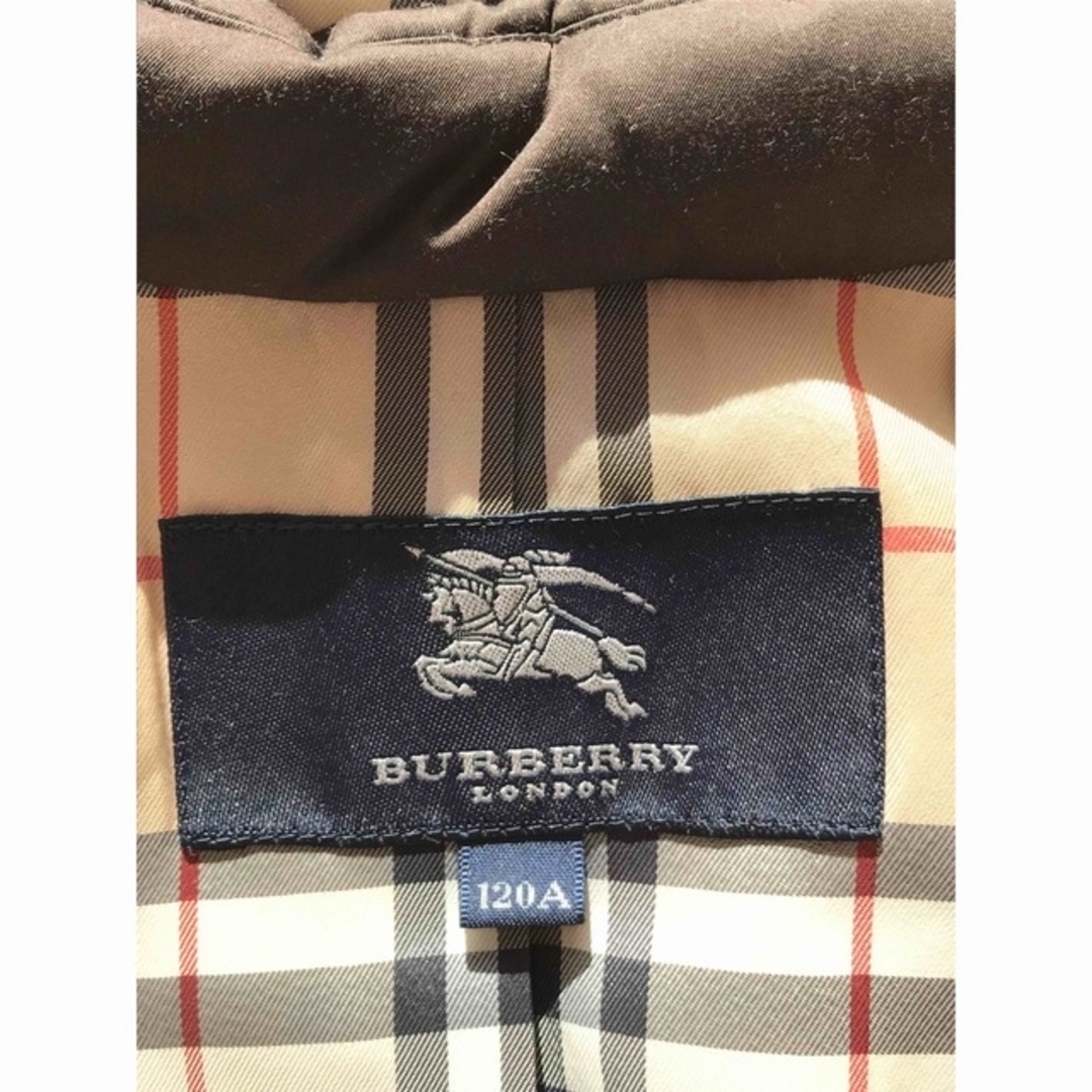 BURBERRY(バーバリー)のBurberry バーバリー　120 コート キッズ/ベビー/マタニティのキッズ服女の子用(90cm~)(コート)の商品写真