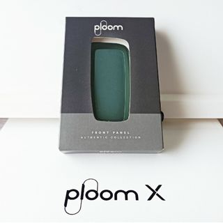 【新品】ploom X　フロントパネル／セレストブルー(タバコグッズ)