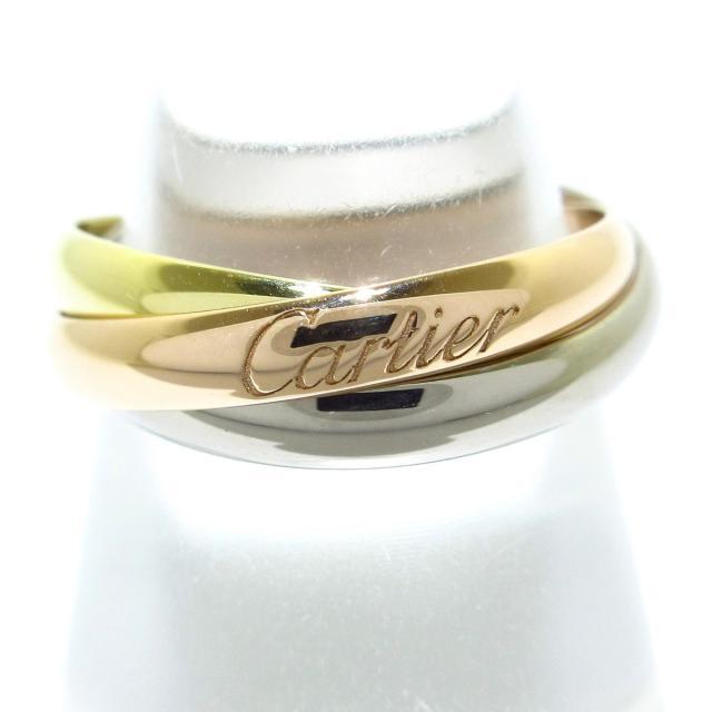 激安/新作 3連リング カルティエ - Cartier 51美品 トリニティ  リング(指輪)