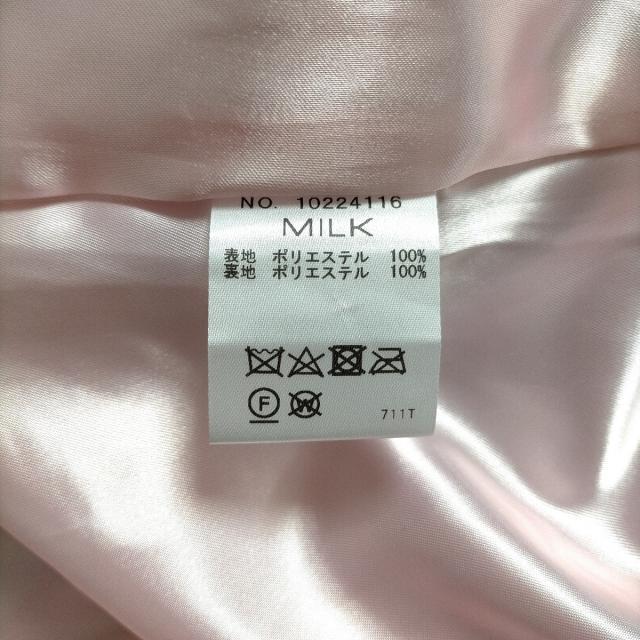 MILK(ミルク)のミルク コート レディース - ライトピンク レディースのジャケット/アウター(その他)の商品写真