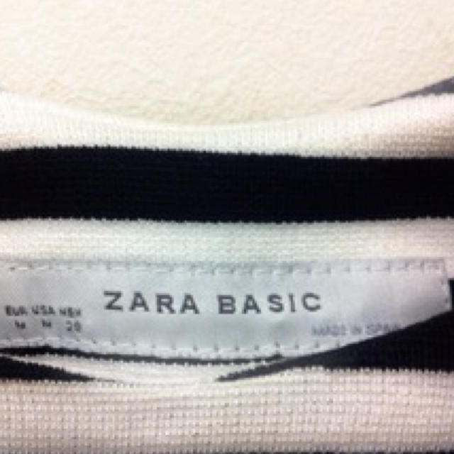 ZARA(ザラ)のZARA☆ボーダーワンピース レディースのワンピース(ひざ丈ワンピース)の商品写真