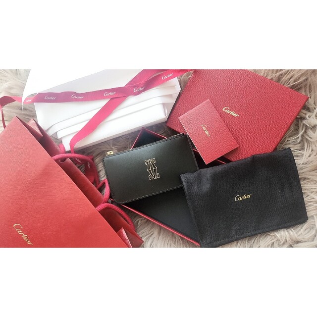 希少 Cartier カルティエ ドゥーブルC ドゥ カルティエ カードケース