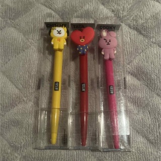 新品未使用　BT21 韓国公式ボールペン　(キャラクターグッズ)